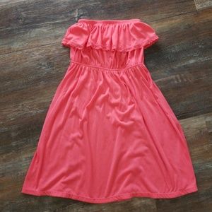 Pink staples dress
